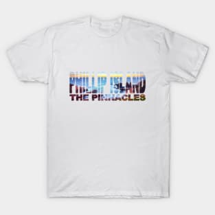 PHILLIP ISLAND The Pinnacles - Victoria Australia Sunset T-Shirt